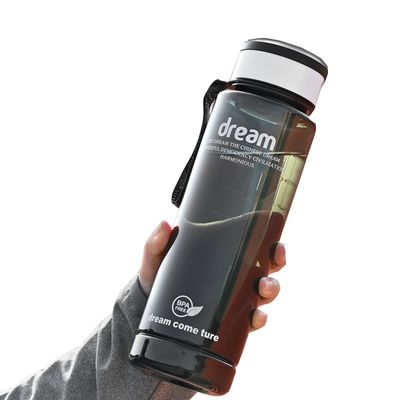 Προσαρμοσμένο λογότυπο 1L χρονοδιακόπτης Eco Friendly Bpa Free Gym Sport PET πλαστικό μπουκάλι νερού