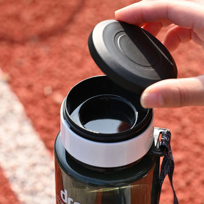 Προσαρμοσμένο λογότυπο 1L χρονοδιακόπτης Eco Friendly Bpa Free Gym Sport PET πλαστικό μπουκάλι νερού