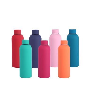 Μινιμαλιστικό σχεδιασμό 750ml/1000ml διπλό τοίχωμα ατσάλι αθλητικό μπουκάλι νερού για κάμπινγκ