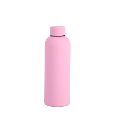 Μινιμαλιστικό σχεδιασμό 750ml/1000ml διπλό τοίχωμα ατσάλι αθλητικό μπουκάλι νερού για κάμπινγκ