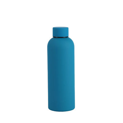 Μινιμαλιστικό σχεδιασμό 750ml/1000ml διπλό τοίχωμα ατσάλι αθλητικό μπουκάλι νερού για κάμπινγκ