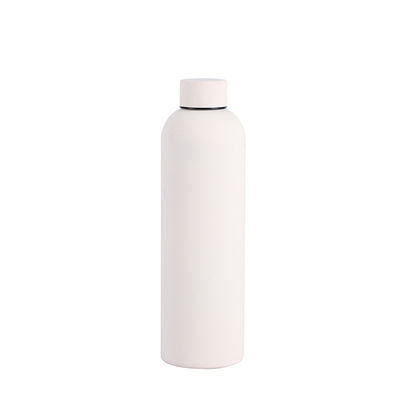 Μινιμαλιστικό σχεδιασμό 750ml/1000ml διπλό τοίχωμα ατσάλι αθλητικό μπουκάλι νερού για κάμπινγκ