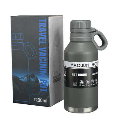 Πωλείται 1200ml 1.2L Φλάσκα κενού Ατσάλι μονωμένο μπουκάλι νερού τέλεια για όλους