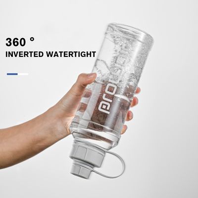 Διαφανές φλιτζάνι 1000 ml Μεγάλη χωρητικότητα Μικρό στόμα Οικολογικά φιλικά μπουκάλια πόσιμου νερού
