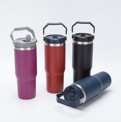 30oz από ανοξείδωτο χάλυβα απομονωμένο από κενό ταξιδιωτικό μπουκάλι tumbler διατηρεί κρύο και ζέστη για ώρες