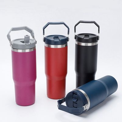 20oz 30oz Ατσάλινο Tumbler Cups Vakuum μονωμένο φορητό σχεδιασμό για ποτό
