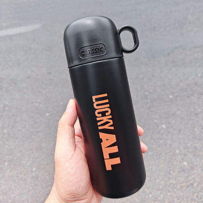500 ml αθλητικό μπουκάλι με καπάκι ιδανικό για τη διατήρηση του ποτού ζεστό κρύο 12-24hrs από ανοξείδωτο χάλυβα