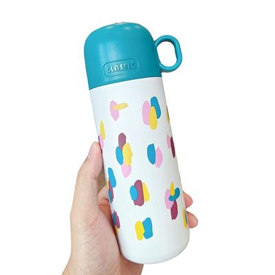 500 ml από ανοξείδωτο χάλυβα μονωμένο φλιτζάνι θερμότητας με προσαρμοσμένο σχέδιο και λογότυπο αποδοχή