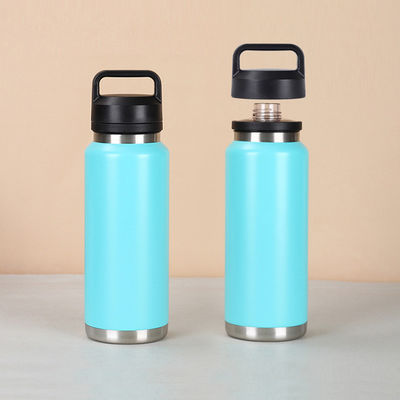 18 oz 26 oz 36 oz Ατμομόνωση μπουκάλια νερού Καπάκια από ανοξείδωτο χάλυβα για αθλητικούς φορητό