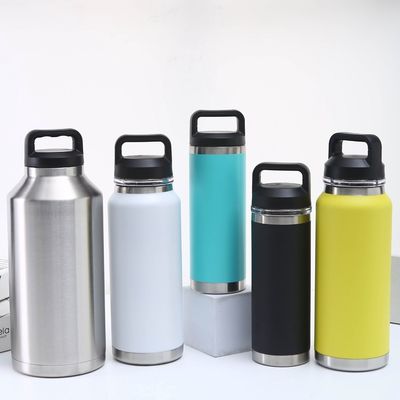 18 oz 26 oz 36 oz Custom Τυπωμένο λογότυπο Ατσάλινο μπουκάλι νερού με κάλυμμα δείγμα
