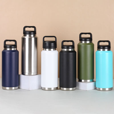 18 oz 26 oz 36 oz Custom Τυπωμένο λογότυπο Ατσάλινο μπουκάλι νερού με κάλυμμα δείγμα