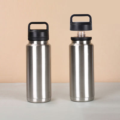 18 oz 26 oz 36 oz Custom Τυπωμένο λογότυπο Ατσάλινο μπουκάλι νερού με κάλυμμα δείγμα