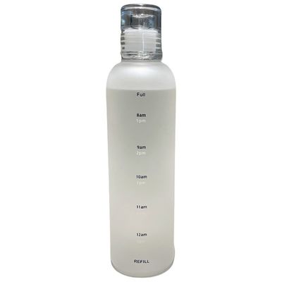 Θερμική μόνωση 500 ml Σπορ χρονοδιακόπτης πλαστικό μπουκάλι πόσιμου νερού με κάλυμμα