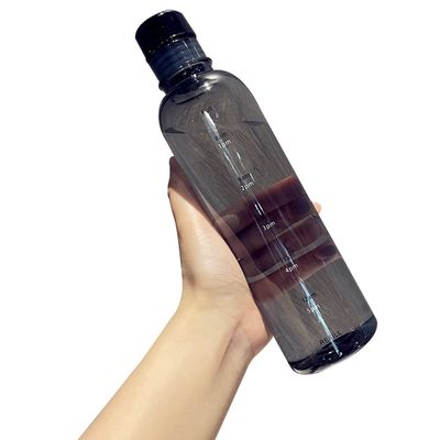 500 ml χρονοδιακόπτης πλαστικό μπουκάλι νερού με κάλυμμα και κάλυμμα για αθλητικά ταξίδια κατασκήνωσης