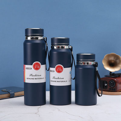 Κλασικό σχεδιασμό Custom Logo 1000ml Απομονωμένα μπουκάλια θερμότητας για αθλητικούς καφέδες