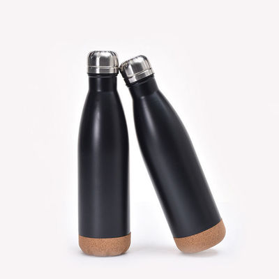 Εξωτερικά ταξίδια Ατσάλι 500 ml Σχήμα κόλας Φιάλη θερμότητας για αθλητισμό και γυμναστική