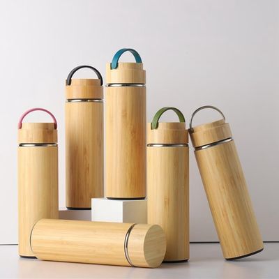 Βάζο κενού τύπου 500ml διπλής τοιχώσεως καφέ τσάι infuser tumbler για επαγγελματικά δώρα