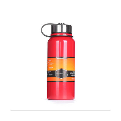 1500 ml Απομονωμένο διπλό τοίχωμα Tumbler Μεγάλης χωρητικότητας φορητό μπουκάλι κενού με λαβή