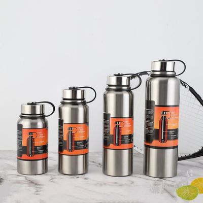 1500 ml Απομονωμένο διπλό τοίχωμα Tumbler Μεγάλης χωρητικότητας φορητό μπουκάλι κενού με λαβή