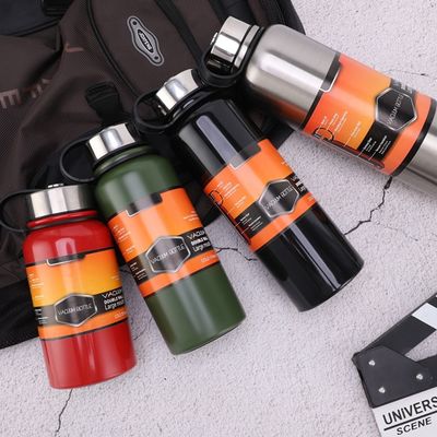 800 ml Μεγάλης χωρητικότητας Ατσάλινο Κύπελλο Απομονωμένο υπό κενό με φιλική προς το ταξίδι σχεδίαση