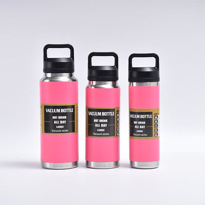 Προσαρμοσμένο λογότυπο 600ml 800ml φορητό ατσάλι ατμοσφαιρικό μπουκάλι νερού για παιδιά γυμναστήριο μπουκάλι