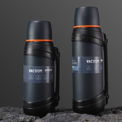 Προσαρμοσμένο 2600ml/3200ml Μεγάλη χωρητικότητα Ατσάλινο θερμό μπουκάλι για εξωτερικά σπορ και ταξίδια