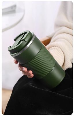 Φορητό 380 ml 510 ml Vakuum Isolated Tumbler Θερμό μπουκάλι από ανοξείδωτο χάλυβα με καπάκι