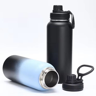 Στενό κύπελλο 32oz από ανοξείδωτο χάλυβα, απομονωμένο υπό κενό μπουκάλι διπλό τοίχωμα με προσαρμοσμένο λογότυπο.