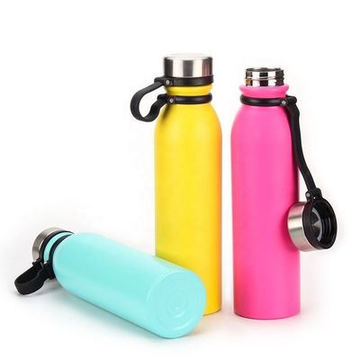 Προσαρμοσμένο λογότυπο Θερμό μπουκάλι 400ml Διπλή μόνωση για φορητά μπουκάλια από ανοξείδωτο χάλυβα