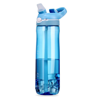 750 ml μπουκάλι νερού για εξωτερικούς αγώνες και ταξίδια με χρονοδιακόπτη και τροφική σιλικόνη Tritan