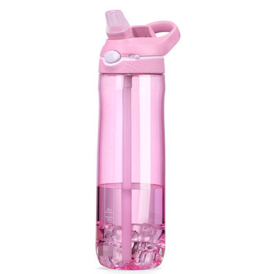 750ml / 25oz χωρητικότητα ροζ μπουκάλι νερού Tritan βιώσιμη επιλογή για τους λάτρεις του γυμναστηρίου