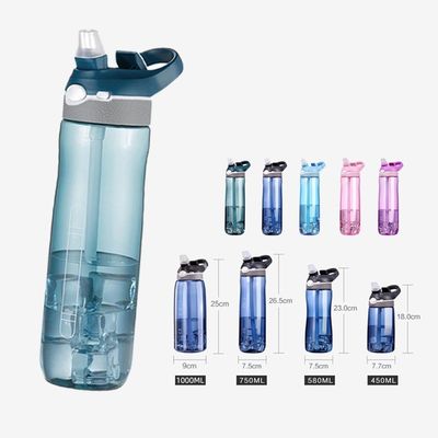 750ml / 25oz χωρητικότητα ροζ μπουκάλι νερού Tritan βιώσιμη επιλογή για τους λάτρεις του γυμναστηρίου