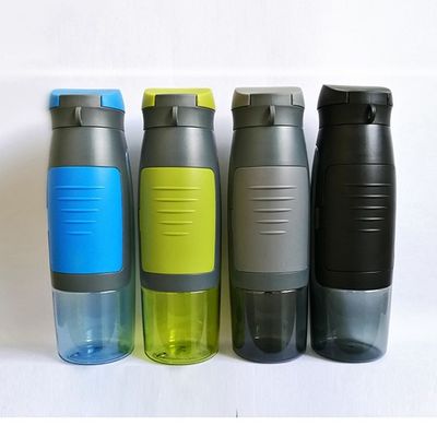 Προσαρμοσμένο λογότυπο 750Ml πλαστικό μινιμαλιστικό μπουκάλι νερού με κάλυμμα για εξωτερικές δραστηριότητες