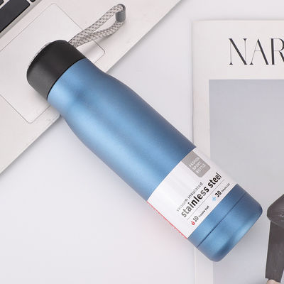 Προσαρμοσμένο λογότυπο 400ml/500ml Θερμικό μπουκάλι από ανοξείδωτο χάλυβα Κούπες ταξιδιού Διπλό τοίχωμα Απομονωμένο
