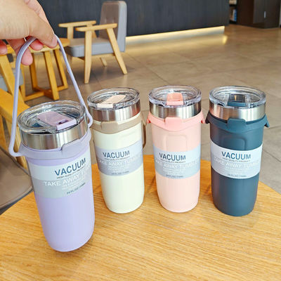 550ml/710ml Ατσάλινο εξωτερικό θερμικό μπουκάλι Ιδανικό για φοιτητές και ταξιδιώτες