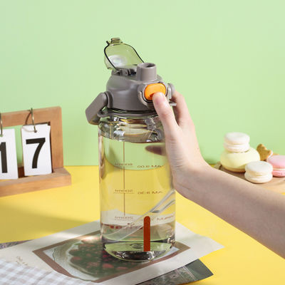 Προσαρμοσμένο λογότυπο Αποδεκτό 297g BPA δωρεάν επαναχρησιμοποιήσιμα μπουκάλια νερού για την προώθηση Cool Gym