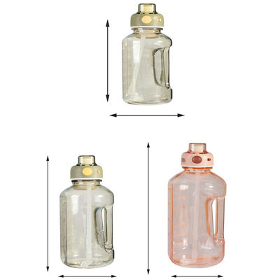 1.5L αμερικανικό στυλ προσαρμοσμένο πλαστικό μπουκάλι νερού για γυμναστήριο και σπορ αυτοκίνητο γεμίζει