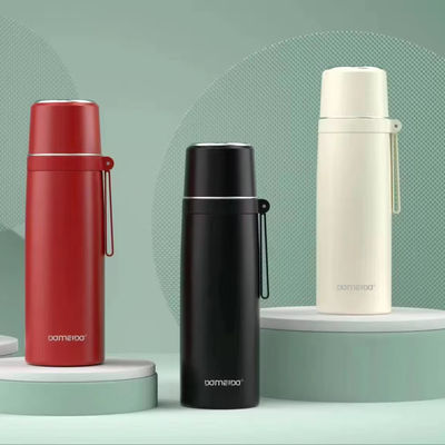 500 ml μπουκάλι νερού από ανοξείδωτο χάλυβα φορητό διπλό τοίχωμα μονωμένο φλιτζάνι νερού για όλους