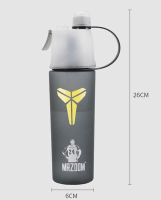400/600 ml Κύπελλο νερού εξωτερικού πλαστικού αθλητισμού με μέθοδο ροής νερού τύπου πιέσης πράσινο