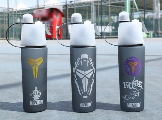 400/600 ml Κύπελλο νερού εξωτερικού πλαστικού αθλητισμού με μέθοδο ροής νερού τύπου πιέσης πράσινο