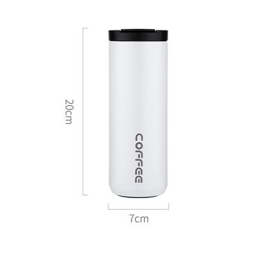 350/500ml 304 Ατσάλι φορητό Ατμομόνωση Κούπα καφέ ταξιδιωτικό μπουκάλι νερού