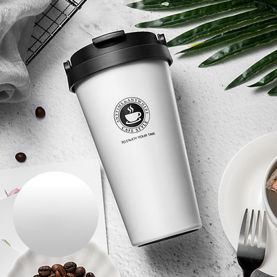 Προσαρμοσμένο λογότυπο Αποδεκτό 304 Ατσάλι Tumbler Vakuum μονωμένο φλιτζάνι καφέ 500ml