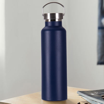 500ml/600ml/750ml Προσαρμοσμένο μπουκάλι νερού από ανοξείδωτο χάλυβα για μονωμένο μπουκάλι αθλητισμού