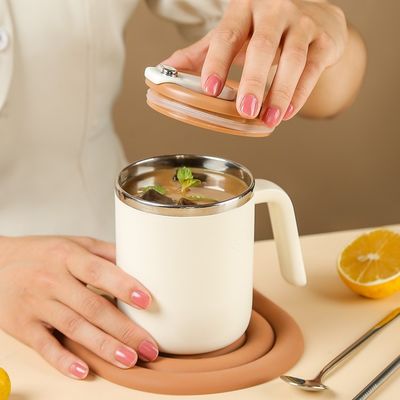 500ml Ατσάλινο Κούπα Καφέ Ευρύ στόμα Αδιαβρωτικό Απομονωμένο Βιώσιμο για Κατασκηνώσεις
