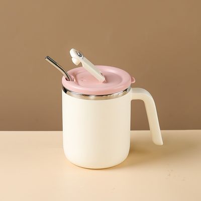 500ml Ατσάλινο Κούπα Καφέ Ευρύ στόμα Αδιαβρωτικό Απομονωμένο Βιώσιμο για Κατασκηνώσεις