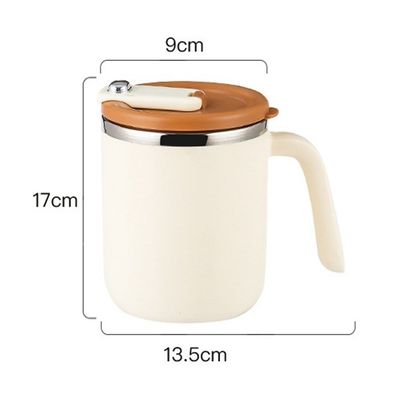 500ml Ατσάλινο Κούπα Καφέ Ευρύ στόμα Αδιαβρωτικό Απομονωμένο Βιώσιμο για Κατασκηνώσεις