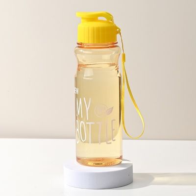 500 ml Διαφανές μπουκάλι καθαρού νερού από πλαστικό PET Προσαρμοσμένο για εξωτερική ενυδάτωση