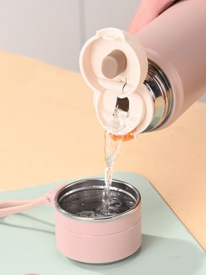 Προσαρμοσμένο λογότυπο 500ml 316 φλιτζάνι νερού από ανοξείδωτο χάλυβα για στεγανό και μονωμένο γυμναστήριο