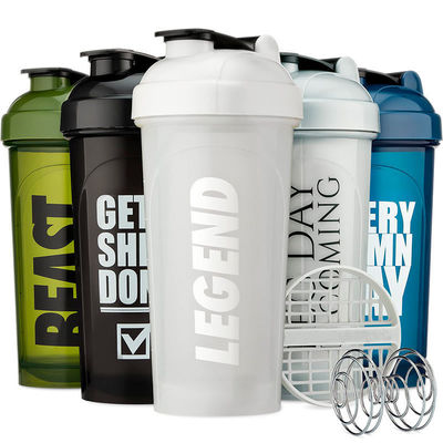 700 ml Tritan πλαστικό Cup Shaker με ανοξείδωτη μπάλα και χειριστήριο Custom Logo εκτύπωση