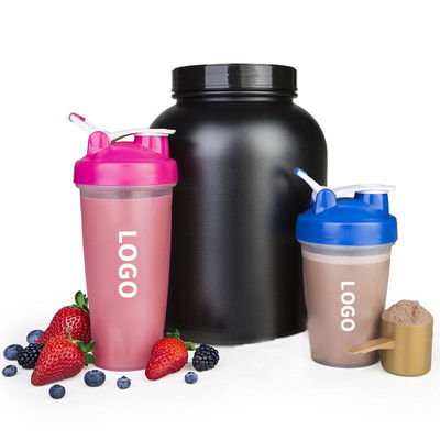 700 ml Tritan πλαστικό Cup Shaker με ανοξείδωτη μπάλα και χειριστήριο Custom Logo εκτύπωση
